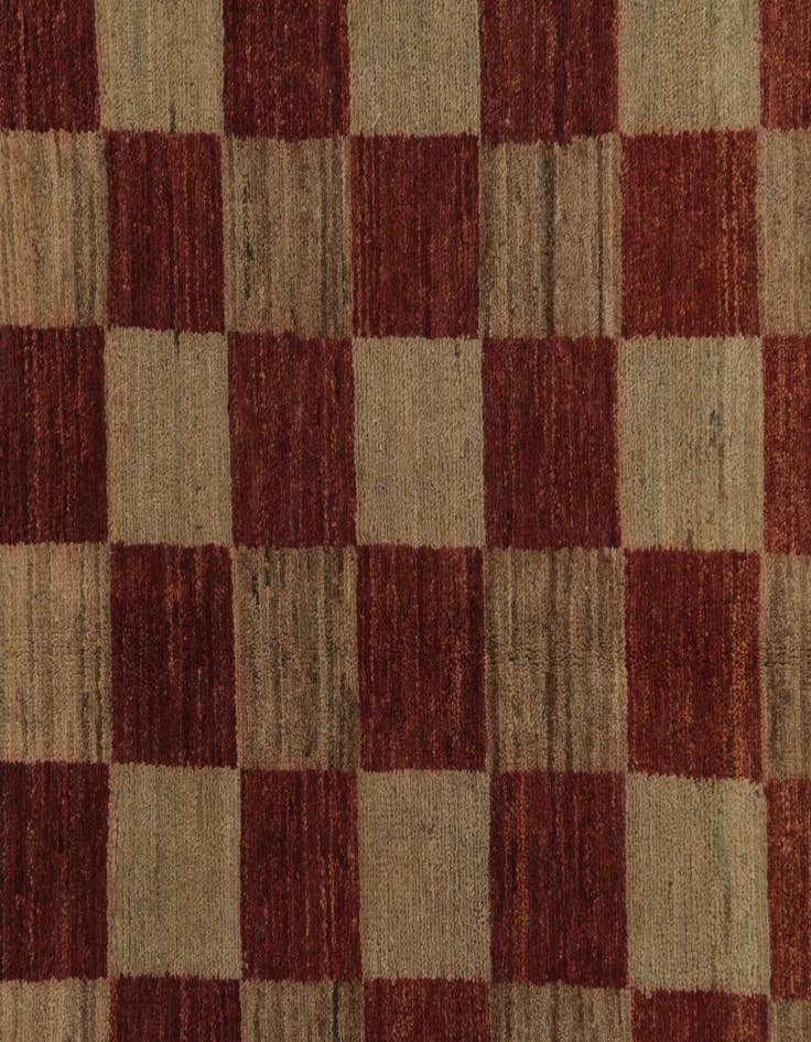 Detail image of  4' 9 x 6' 6  Hand Knotted Modern Ziegler Rug