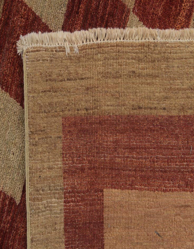 Detail image of  4' 9 x 6' 6  Hand Knotted Modern Ziegler Rug