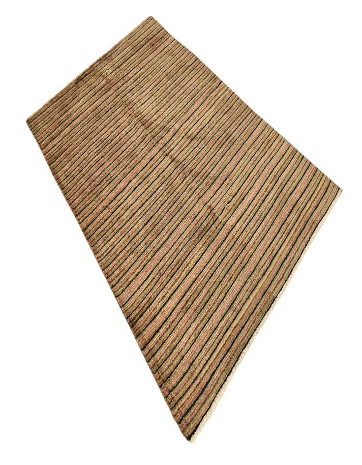 Detail image of  4' 1 x 6' 3  Hand Knotted Modern Ziegler Rug