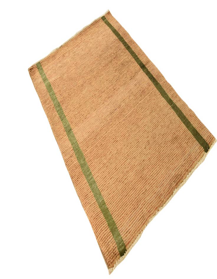 Detail image of  3' 2 x 4' 6  Hand Knotted Modern Ziegler Wool Rug