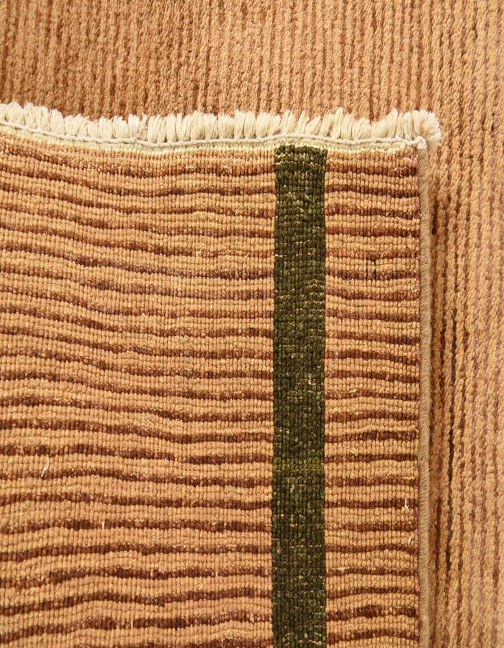 Detail image of  3' 2 x 4' 6  Hand Knotted Modern Ziegler Wool Rug