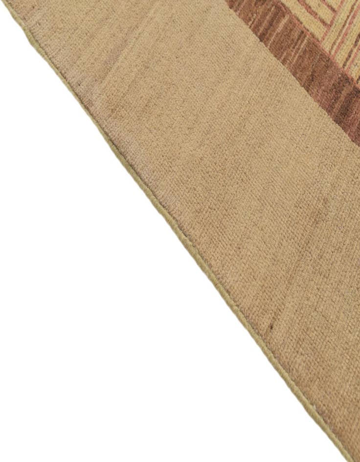 Detail image of  4' 10 x 7'  Hand Knotted Modern Ziegler Oriental Wool Rug