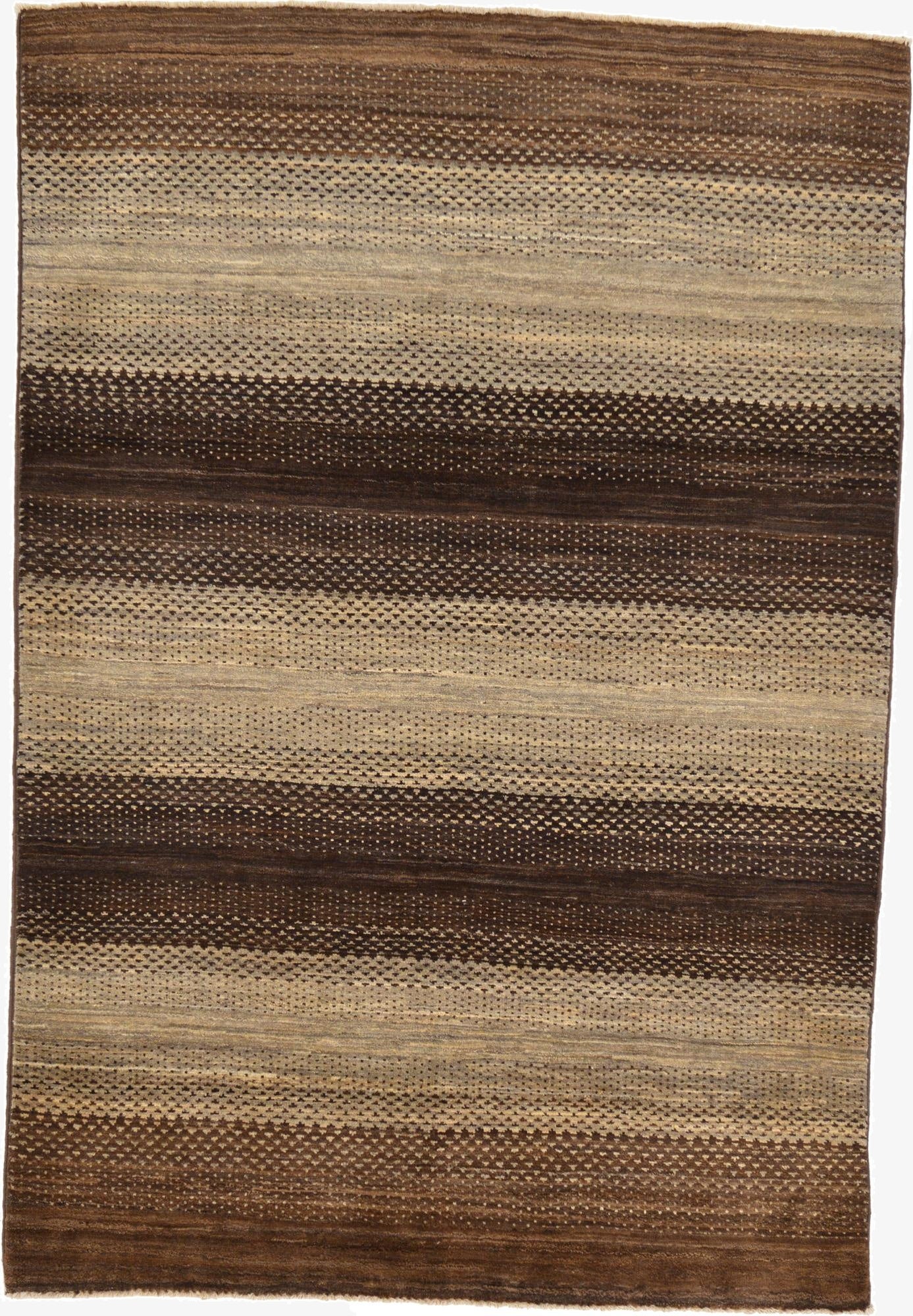  4' x 5' 10  Hand Knotted Modern Ziegler Rug