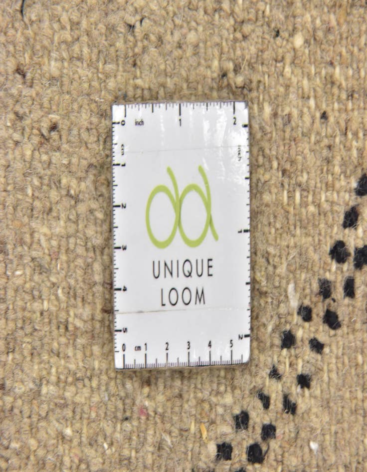 Detail image of  3' 6 x 5' 4  Hand Knotted Moroccan Wool Rug