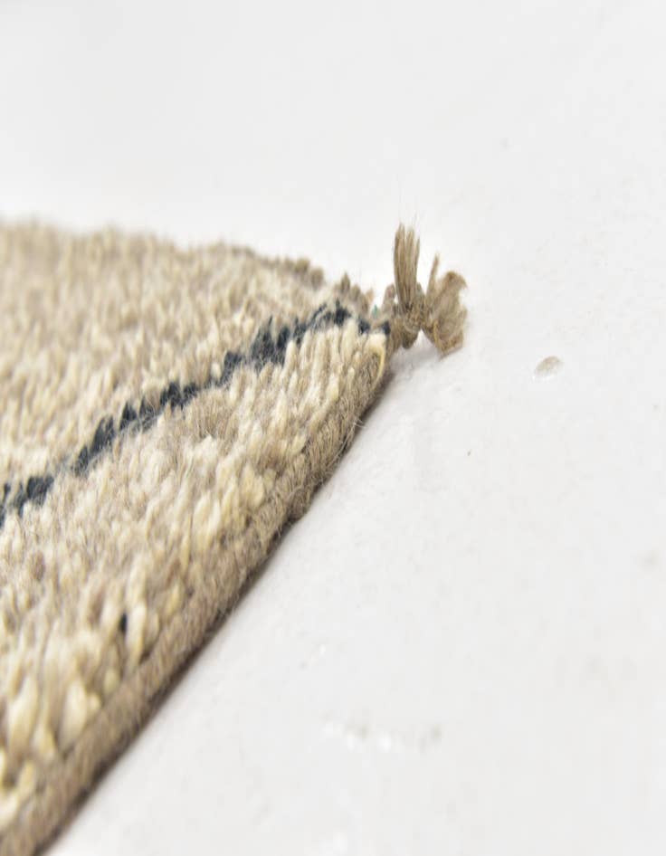 Detail image of  6' 8 x 9' 2  Hand Knotted Moroccan Wool Rug