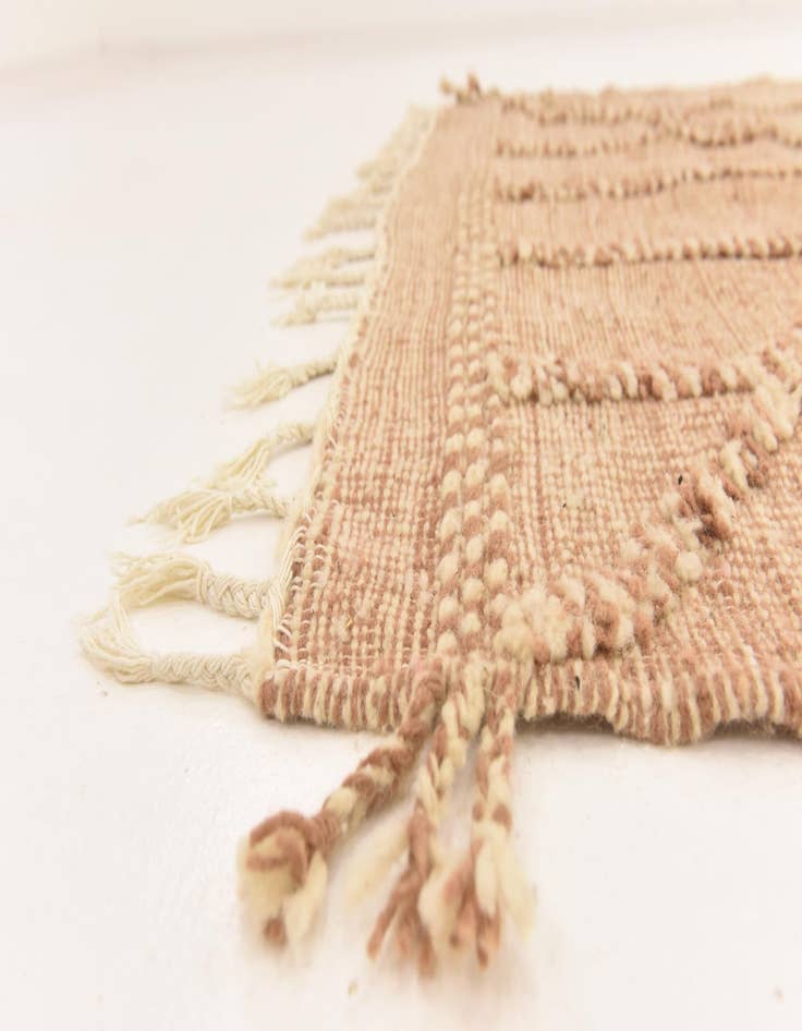 Detail image of  5' x 8' 2  Hand Knotted Moroccan Wool Rug