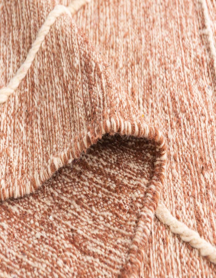 Detail image of  6' 10 x 10' 2  Hand Knotted Moroccan Wool Rug