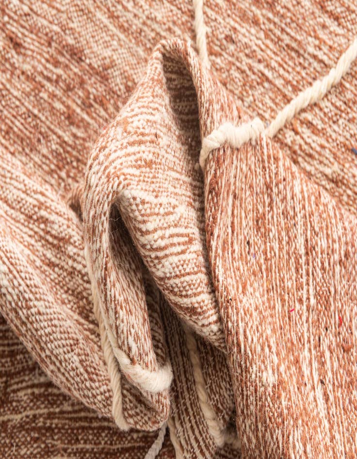 Detail image of  6' 10 x 10' 2  Hand Knotted Moroccan Wool Rug