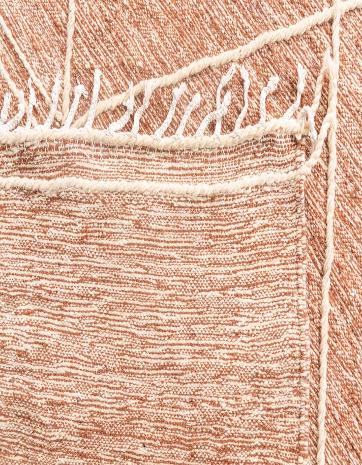 Detail image of  6' 10 x 10' 2  Hand Knotted Moroccan Wool Rug