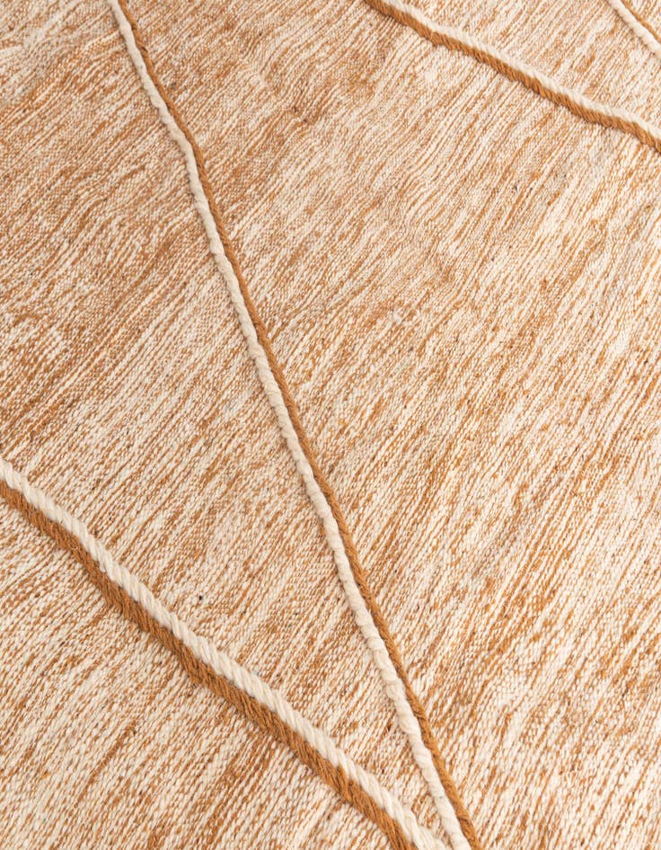 Detail image of  6' 5 x 10' 5  Hand Knotted Moroccan Wool Rug