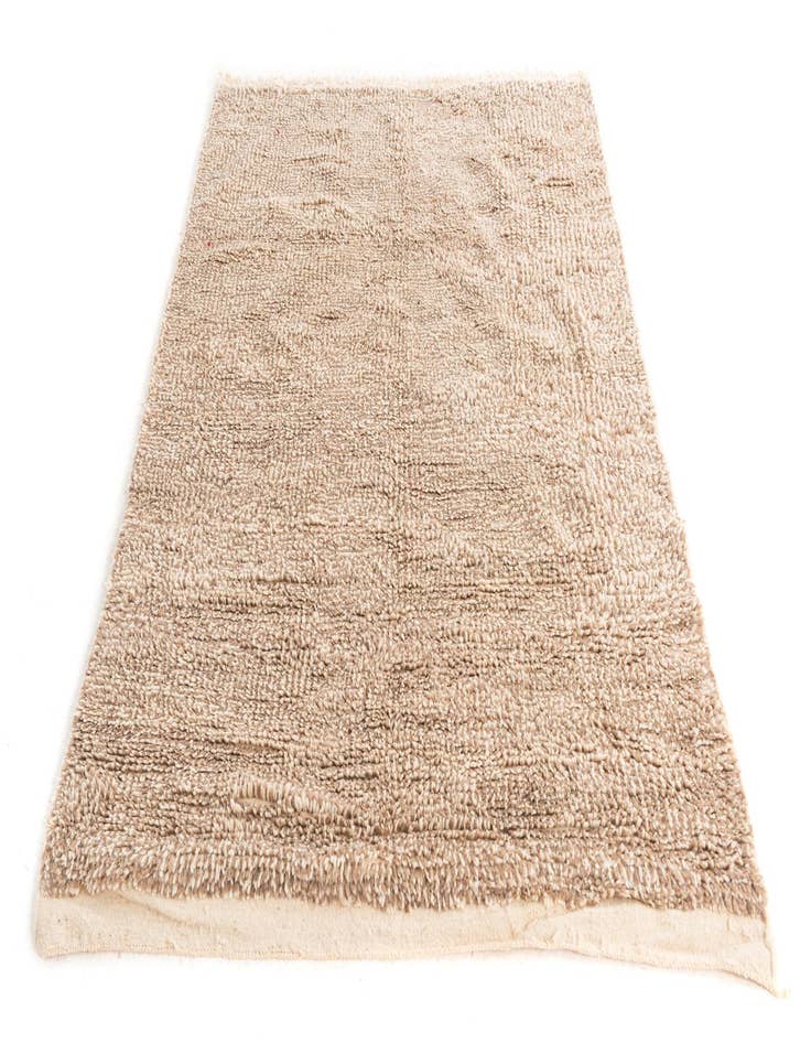 Detail image of  4' 9 x 6' 7  Hand Knotted Moroccan Wool Rug