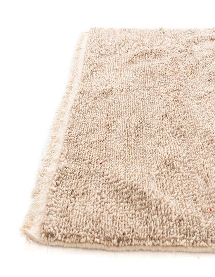 Detail image of  4' 9 x 6' 7  Hand Knotted Moroccan Wool Rug