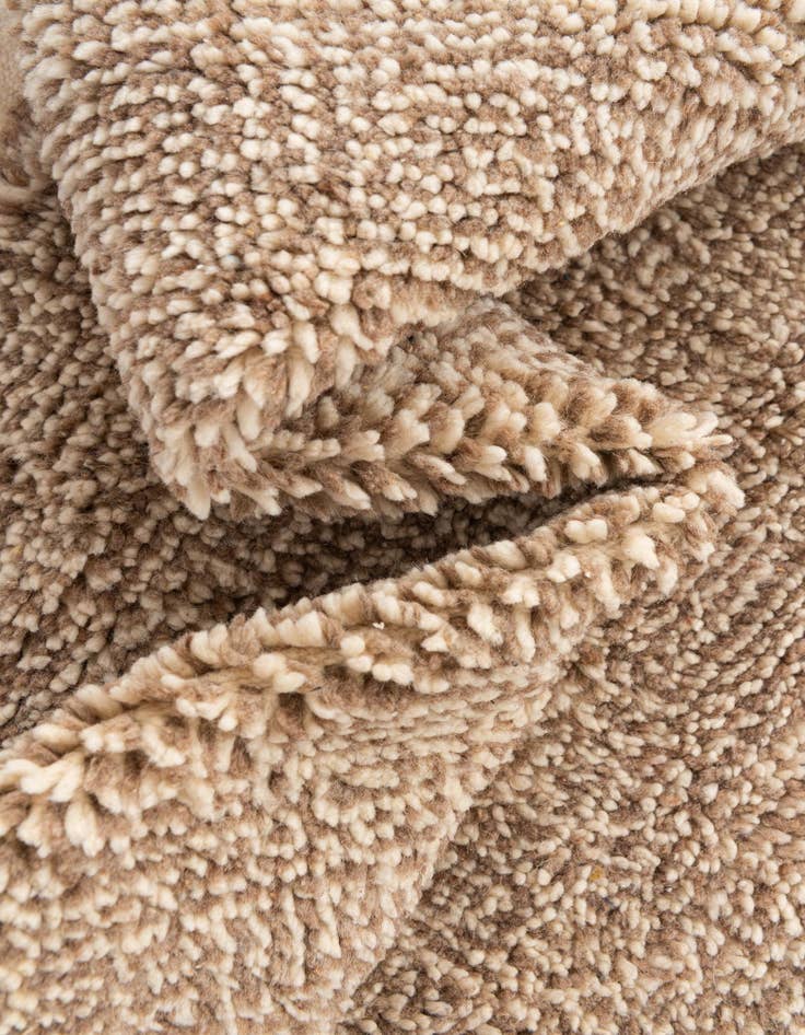 Detail image of  4' 9 x 6' 7  Hand Knotted Moroccan Wool Rug