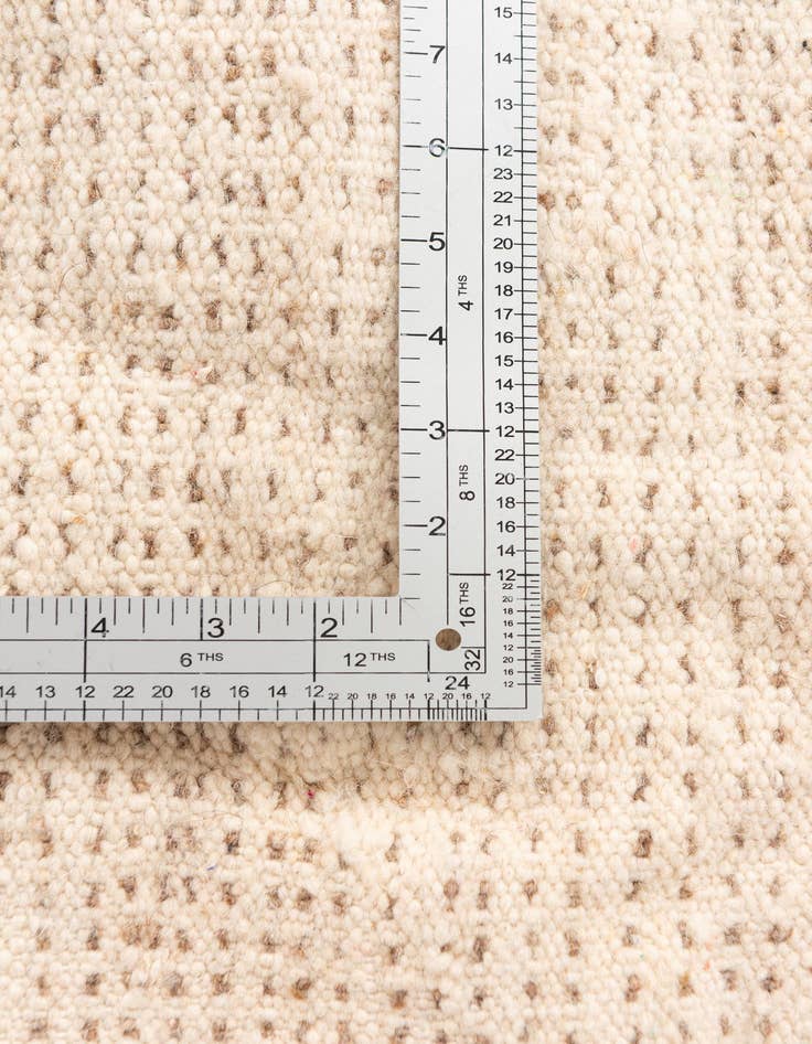 Detail image of  4' 9 x 6' 7  Hand Knotted Moroccan Wool Rug