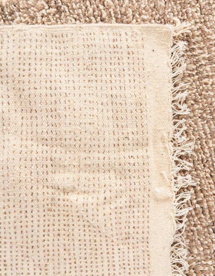 Detail image of  4' 9 x 6' 7  Hand Knotted Moroccan Wool Rug