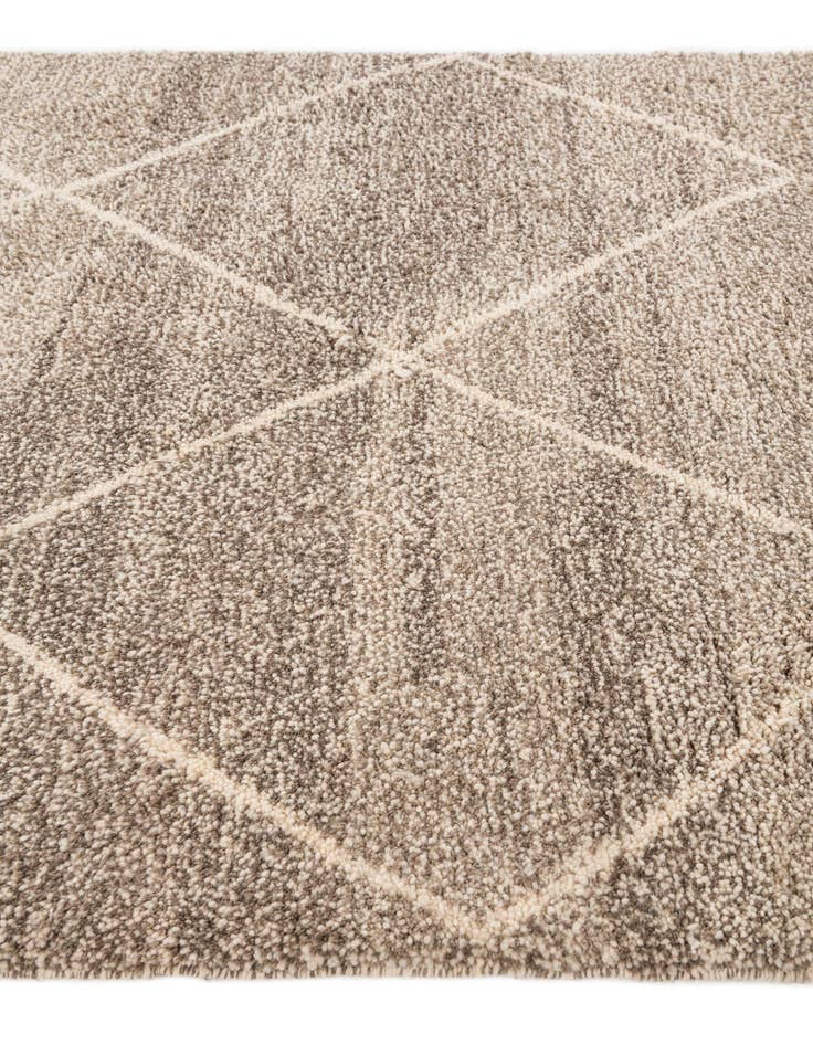 Detail image of  5' 3 x 8' 7  Hand Knotted Moroccan Wool Rug