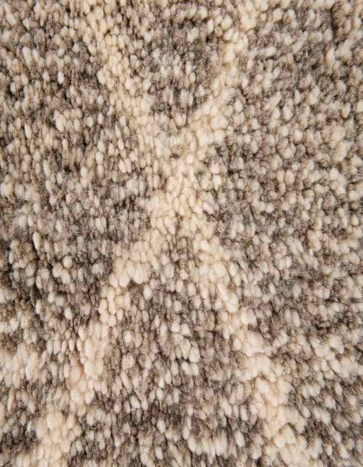 Detail image of  5' 3 x 8' 7  Hand Knotted Moroccan Wool Rug