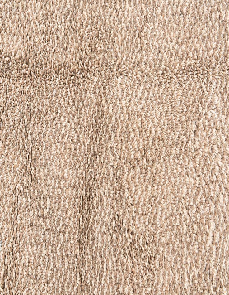 Detail image of  5' x 7'  Hand Knotted Moroccan Wool Rug