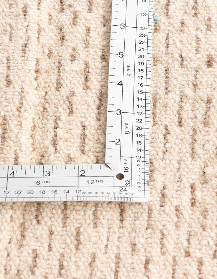 Detail image of  5' x 7'  Hand Knotted Moroccan Wool Rug