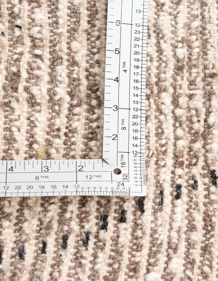 Detail image of  5' 3 x 8' 6  Hand Knotted Moroccan Wool Rug