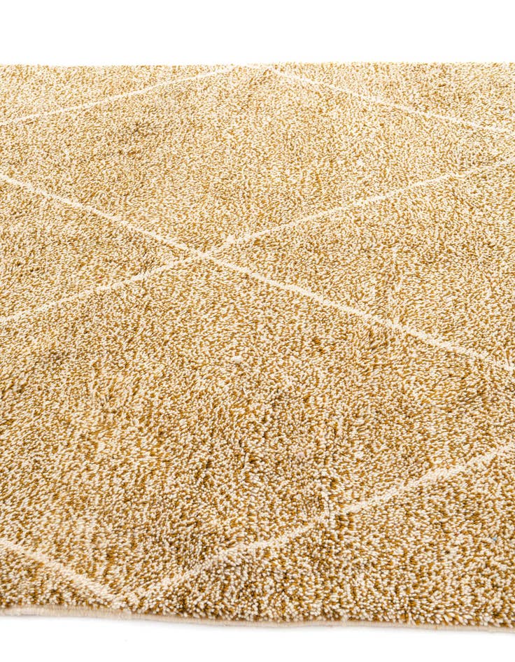 Detail image of  6' 8 x 9' 8  Hand Knotted Moroccan Wool Rug