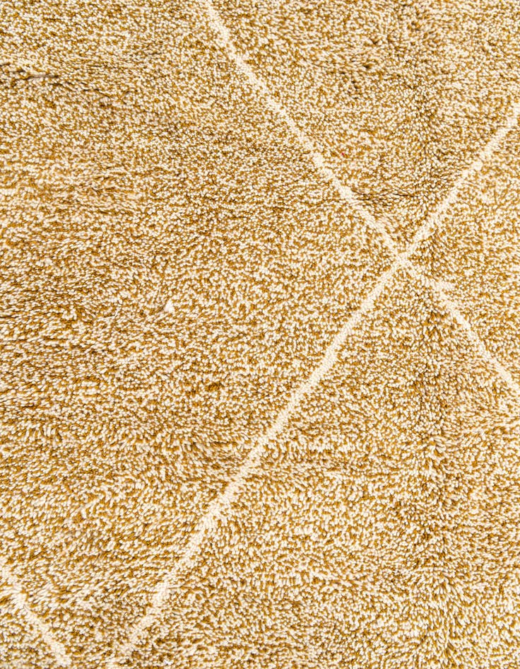 Detail image of  6' 8 x 9' 8  Hand Knotted Moroccan Wool Rug