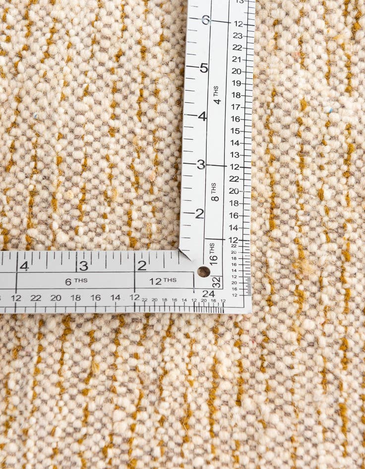 Detail image of  6' 8 x 9' 8  Hand Knotted Moroccan Wool Rug