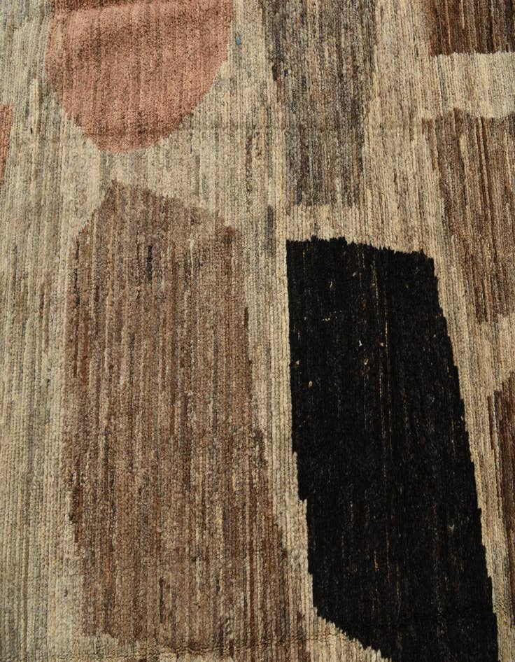 Detail image of  9' 4 x 11' 11  Hand Knotted Moroccan Wool Rug
