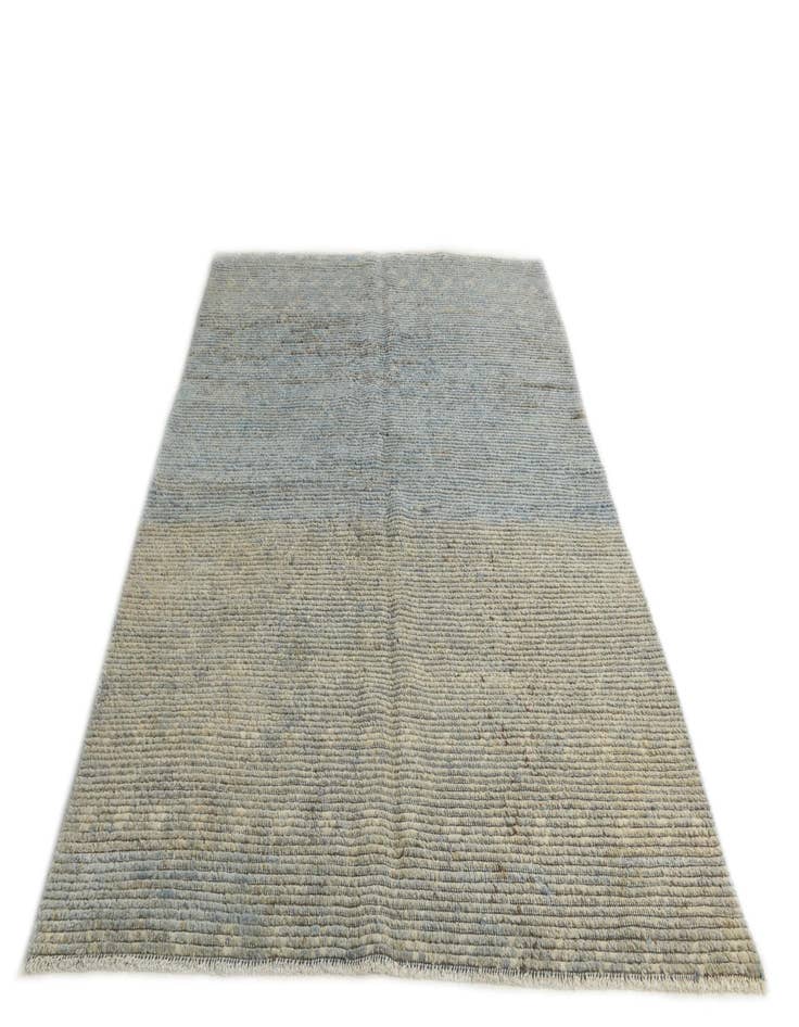 Detail image of  5' 3 x 8'  Hand Knotted Moroccan Wool Rug