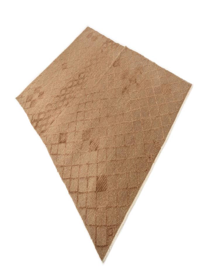 Detail image of  5' 6 x 7' 7  Hand Knotted Moroccan Wool Rug