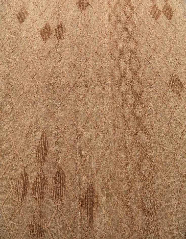 Detail image of  5' 6 x 7' 7  Hand Knotted Moroccan Wool Rug