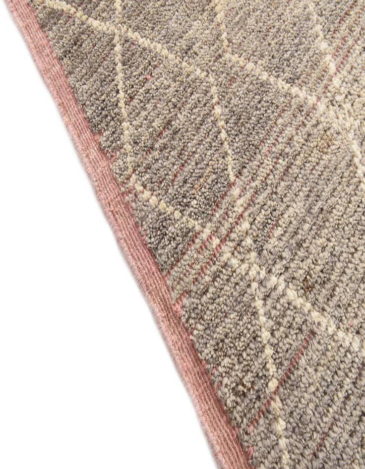 Detail image of  8' 5 x 10' 9  Hand Knotted Moroccan Wool Rug