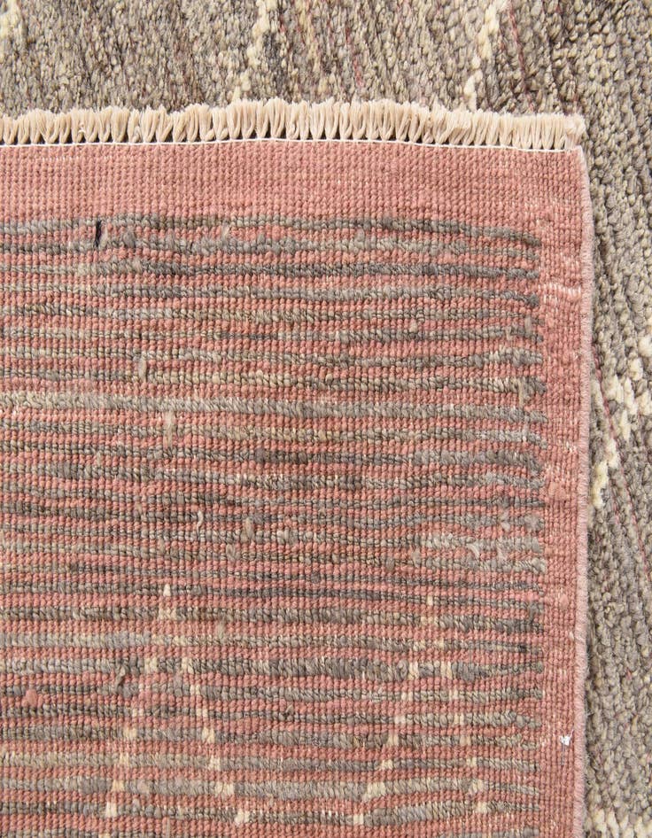 Detail image of  8' 5 x 10' 9  Hand Knotted Moroccan Wool Rug