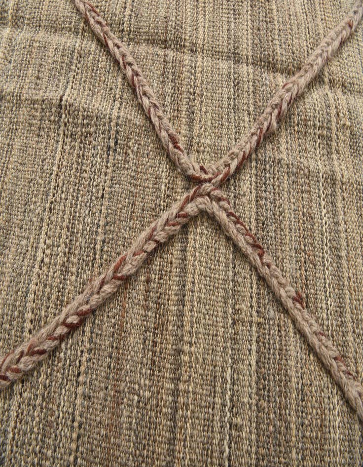 Detail image of  8' 6 x 11' 5  Hand Knotted Moroccan Wool Rug