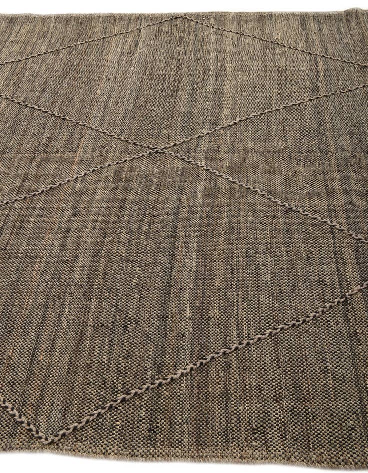Detail image of  6' 8 x 9' 10  Hand Knotted Moroccan Wool Rug