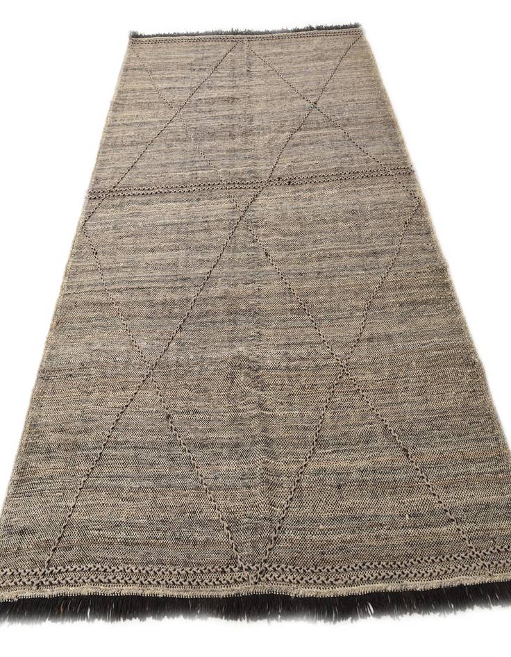 Detail image of  7' 2 x 9' 6  Hand Knotted Moroccan Wool Rug