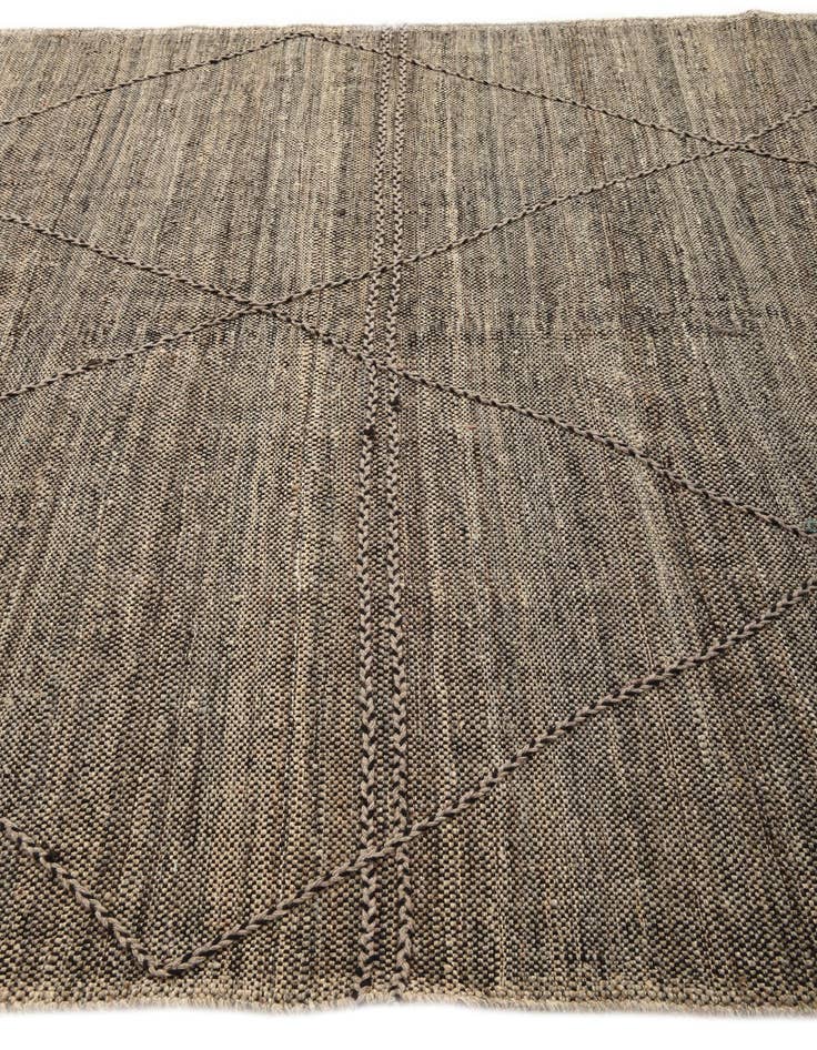 Detail image of  7' 2 x 9' 6  Hand Knotted Moroccan Wool Rug
