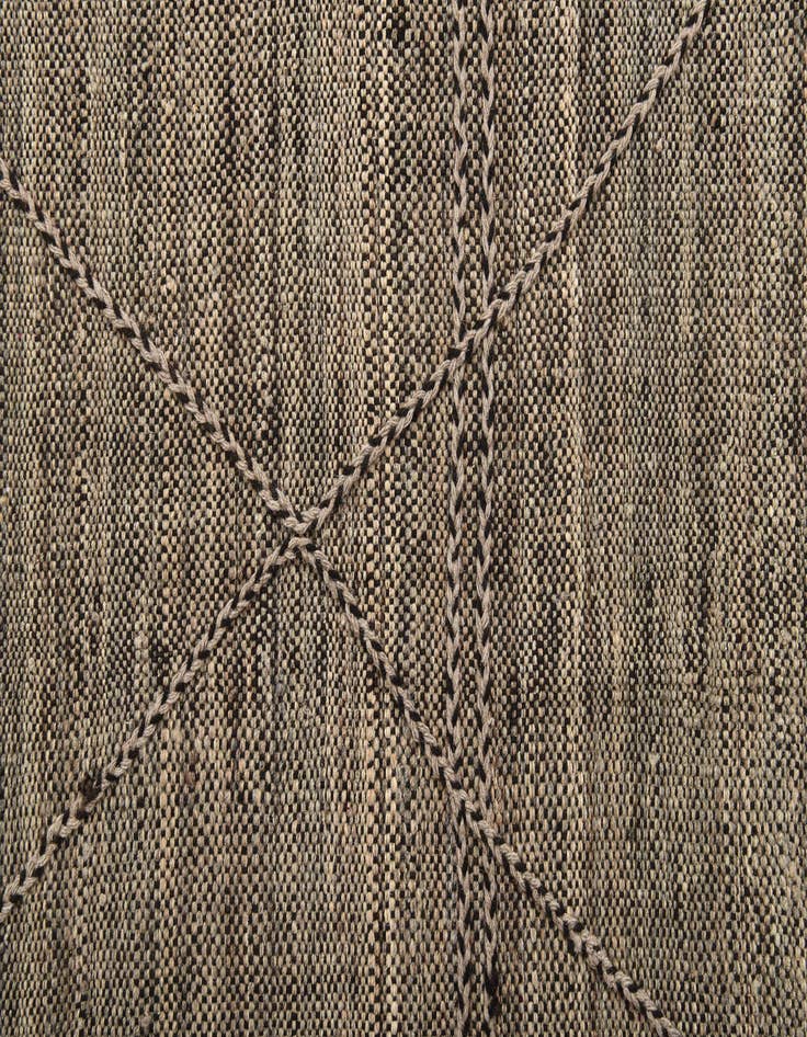 Detail image of  7' 2 x 9' 6  Hand Knotted Moroccan Wool Rug