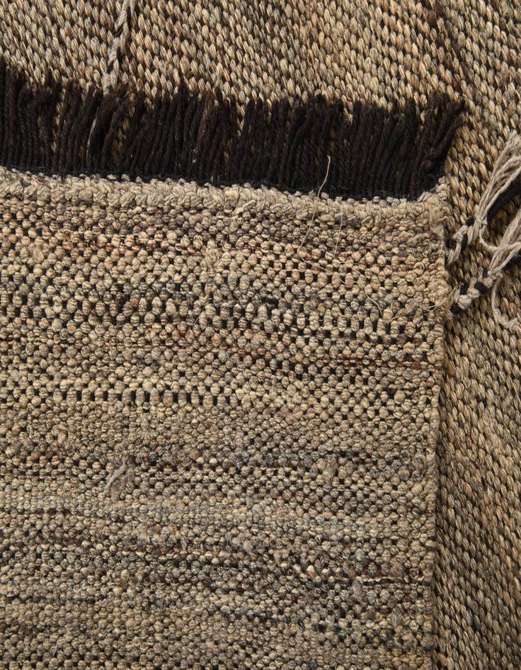 Detail image of  5' 7 x 7' 9  Hand Knotted Moroccan Wool Rug