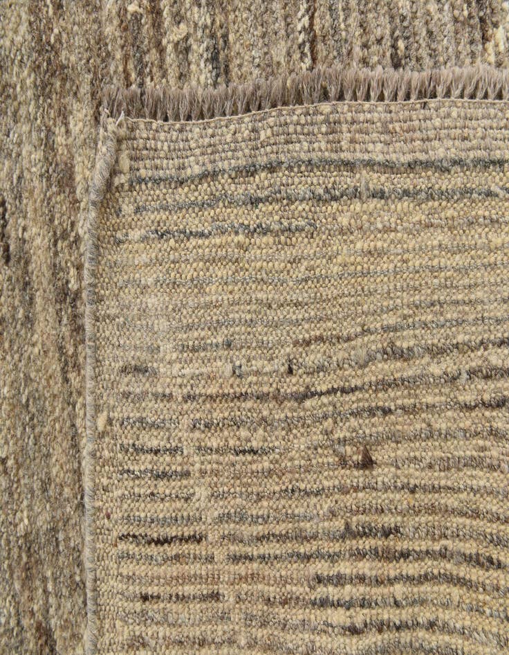 Detail image of  8' 9 x 10' 10  Hand Knotted Moroccan Wool Rug