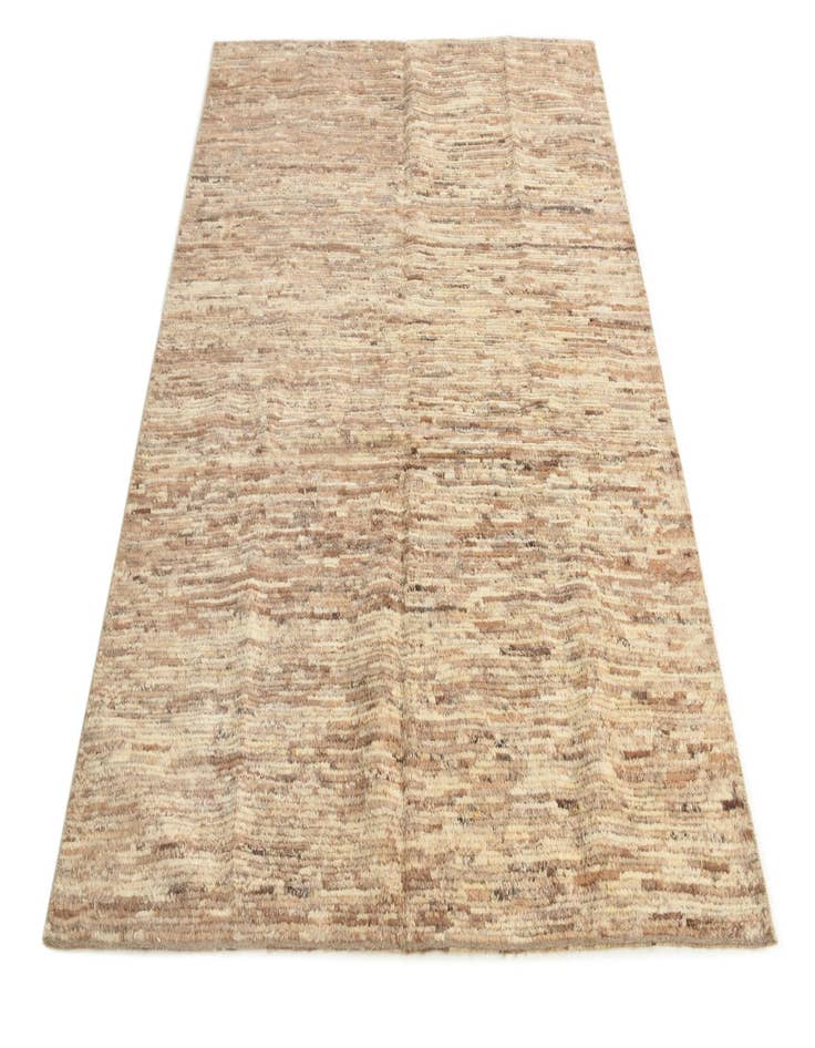 Detail image of  4' 8 x 6' 4  Hand Knotted Moroccan Wool Rug