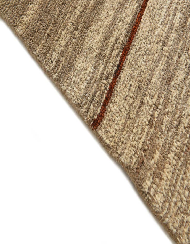 Detail image of  5' 8 x 8' 4  Hand Knotted Moroccan Wool Rug