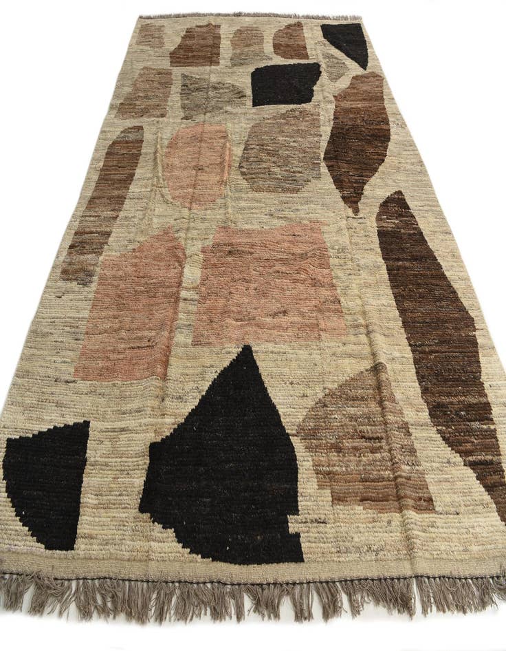 Detail image of  9' 2 x 12' 6  Hand Knotted Moroccan Wool Rug