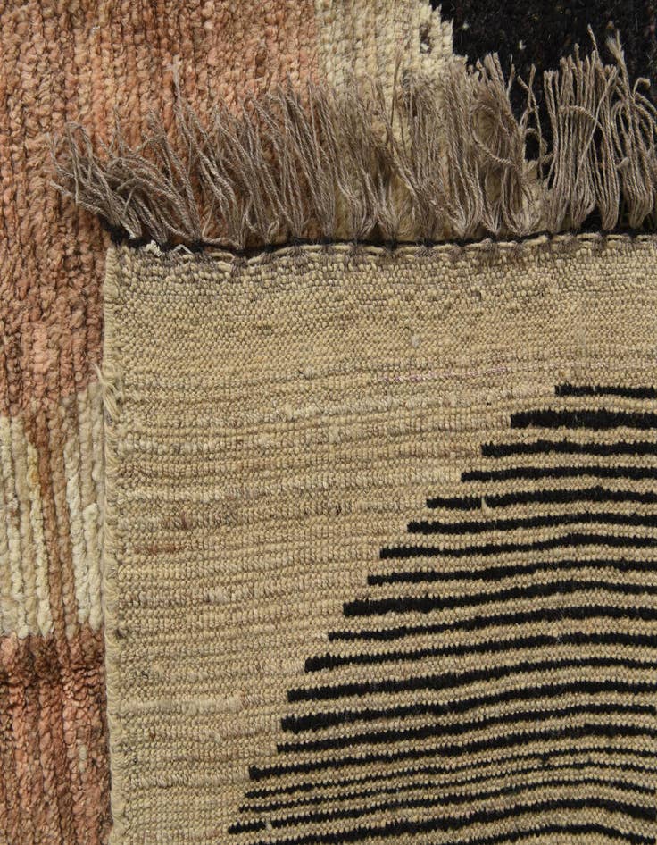 Detail image of  9' 2 x 12' 6  Hand Knotted Moroccan Wool Rug