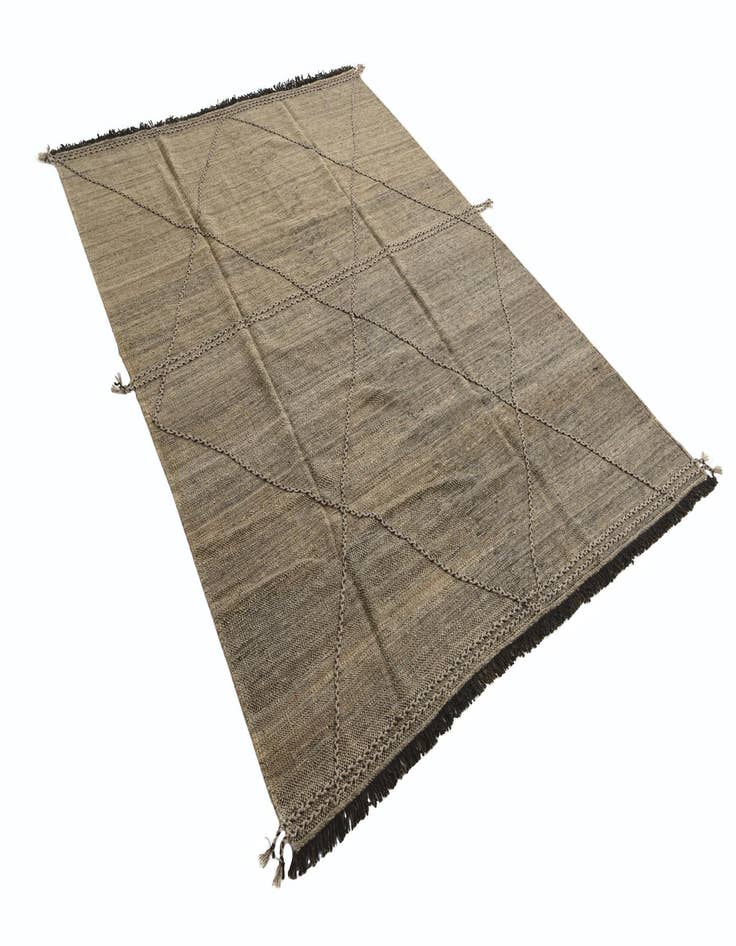 Detail image of  7' x 9' 10  Hand Knotted Moroccan Wool Rug