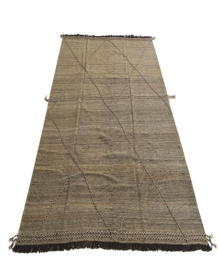 Detail image of  7' x 9' 10  Hand Knotted Moroccan Wool Rug