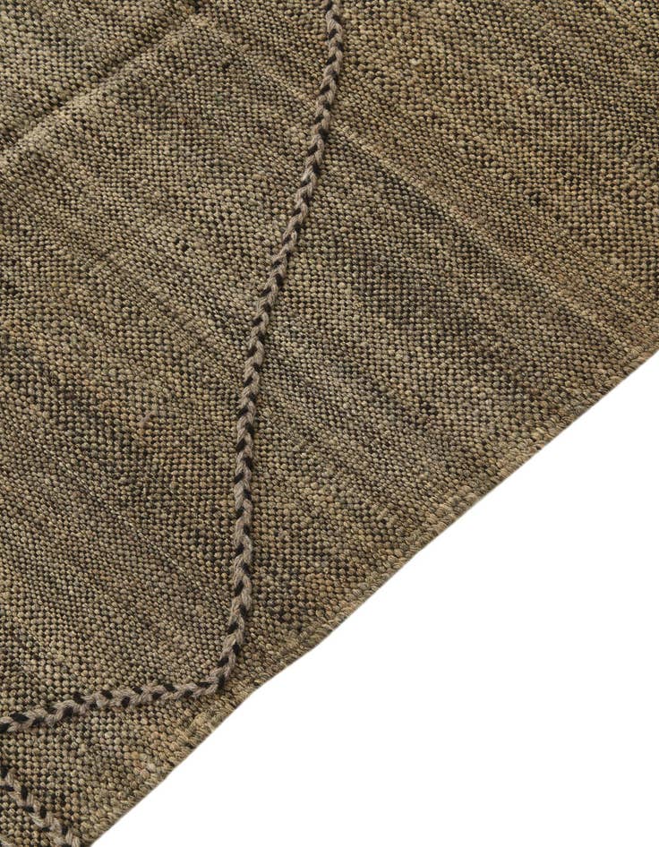 Detail image of  7' x 9' 10  Hand Knotted Moroccan Wool Rug