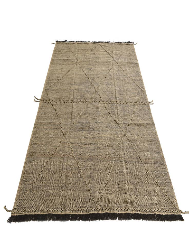 Detail image of  7' 2 x 9' 5  Hand Knotted Moroccan Wool Rug