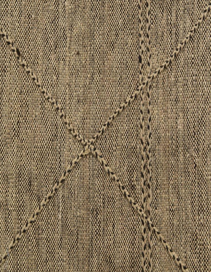 Detail image of  7' 2 x 9' 5  Hand Knotted Moroccan Wool Rug