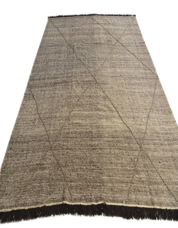 Detail image of  9' 4 x 11' 4  Hand Knotted Moroccan Wool Rug